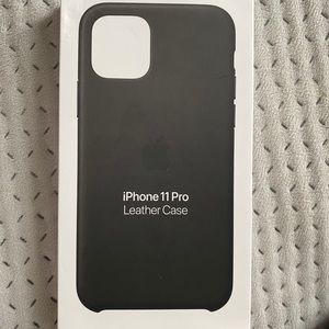 Leather apple brand phone case 11 pro